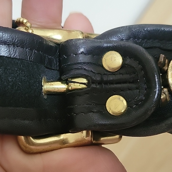 Coach Duffle Sac C8P-9085 COSTA RICA BLACK LEATHER BAG 🖤 - Picture 12 of 16